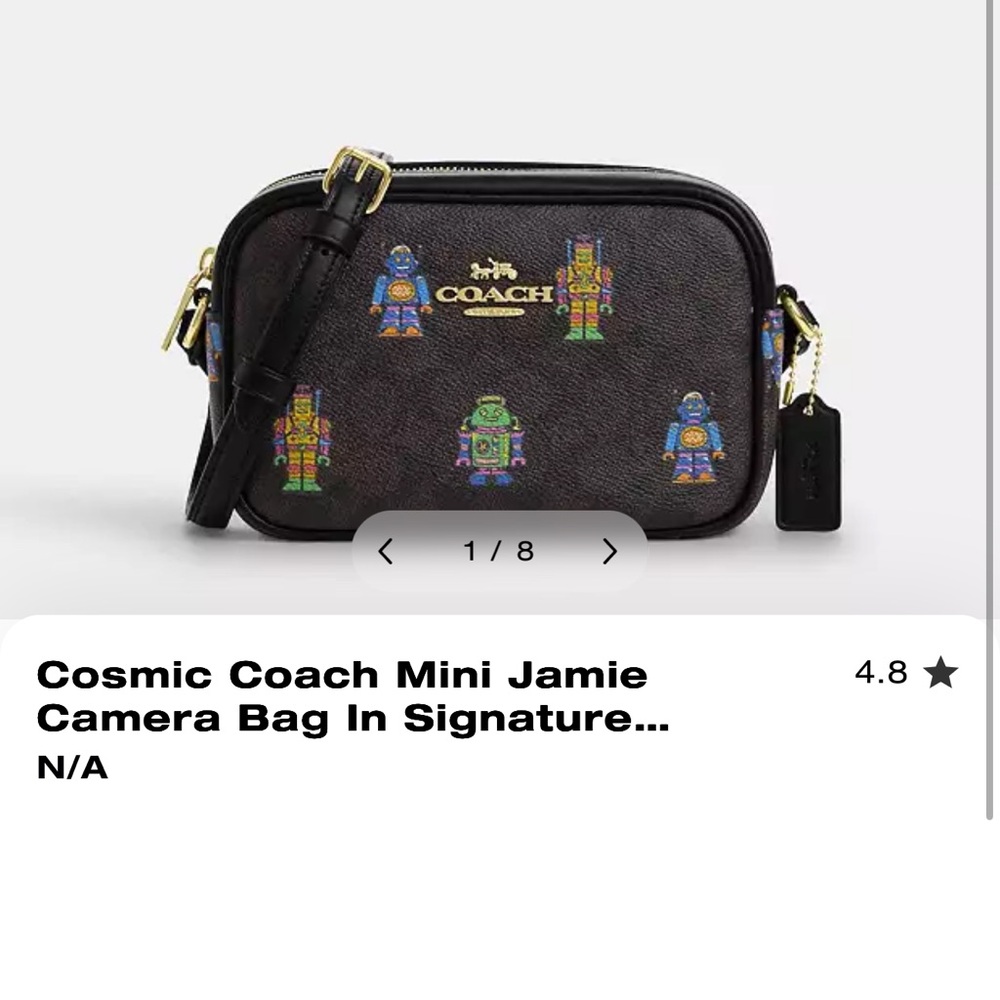 Coach Cosmic Mini Jamie Camera Bag